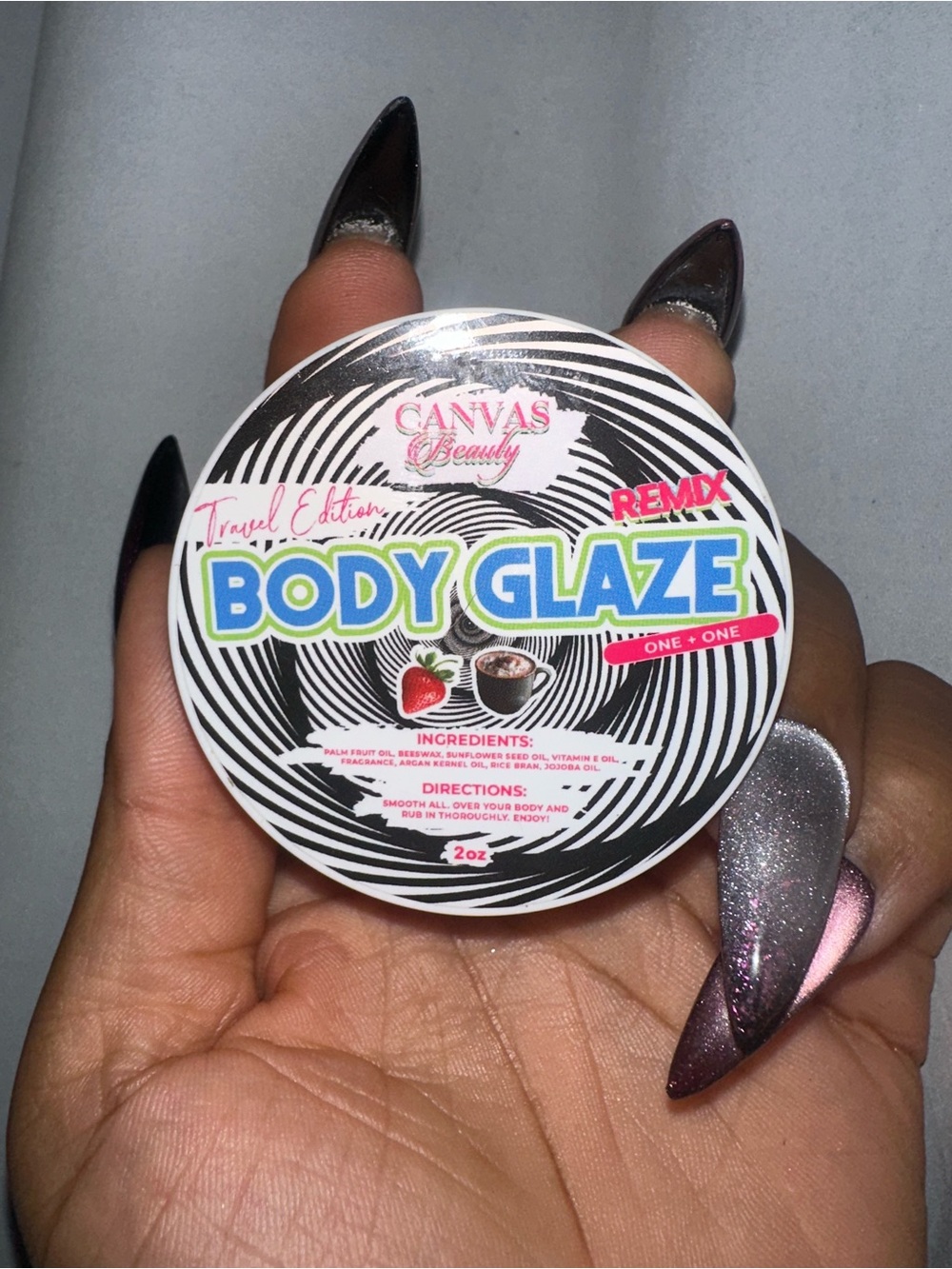 Body Glaze Remix - White Travel Edition